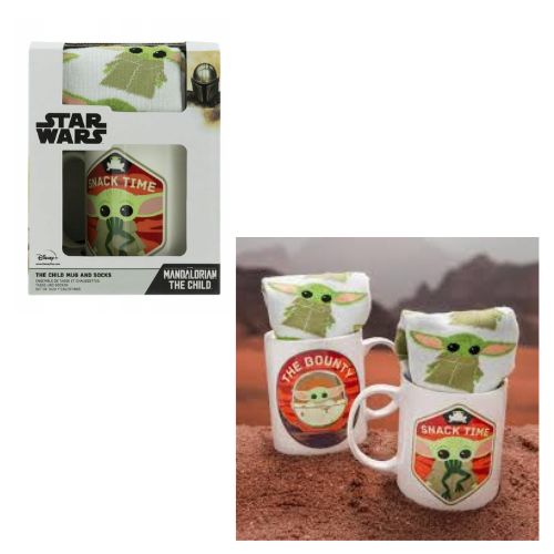 PALADONE – STAR WARS Mandalorian Set Tazza+ Calzini cm – (In box x cm)…x6..X12